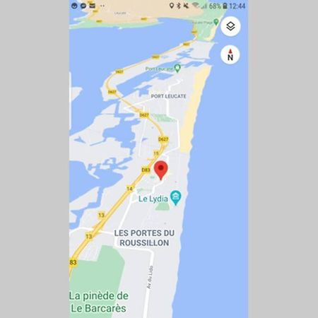 T2, Vue Sur Mer, Terrasse, Parking Prive Le Barcares Ngoại thất bức ảnh